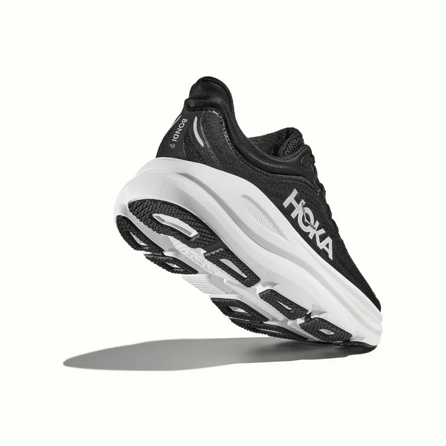 BONDI 9 – Black/White – (Eksklusiv utgave) Den nye Max Cushion løpeskoen
