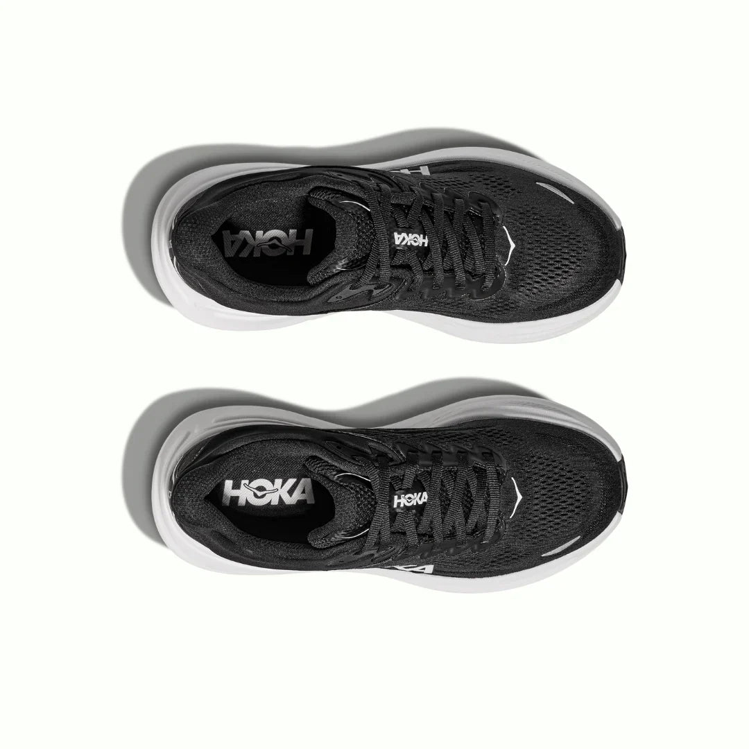 BONDI 9 – Black/White – (Eksklusiv utgave) Den nye Max Cushion løpeskoen