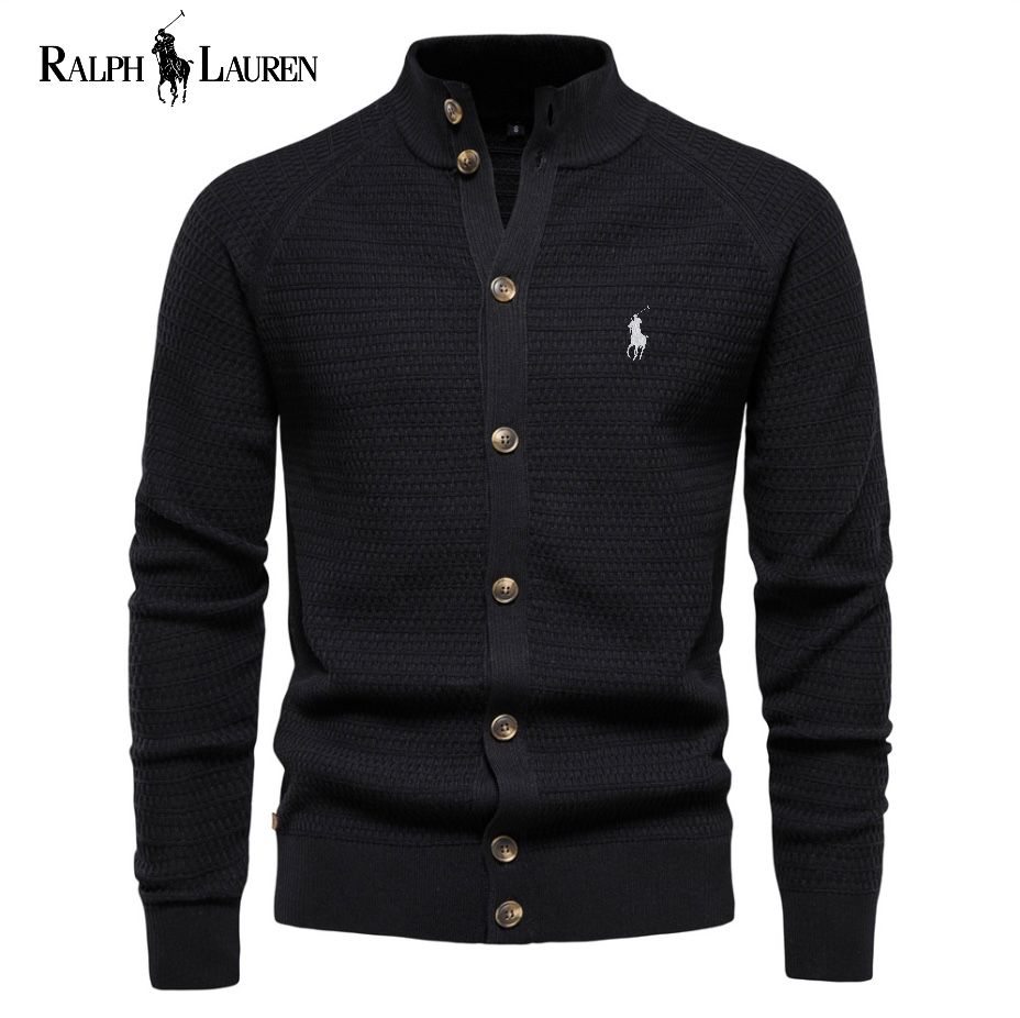R&L - Klassische Strickjacke mit Knöpfen