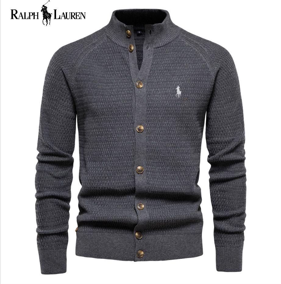 R&L - Klassische Strickjacke mit Knöpfen