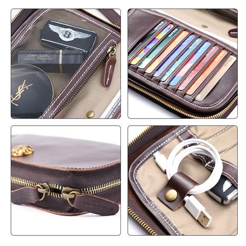 Vintage Tasche aus echtem Leder - TimelessBag