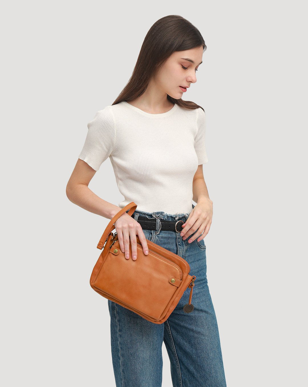 ClutchBag - Tasche aus echtem Leder