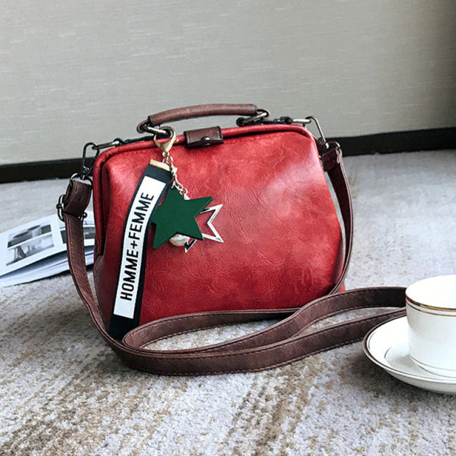 CountryBag - Sac vintage en cuir vegan - Beryleo