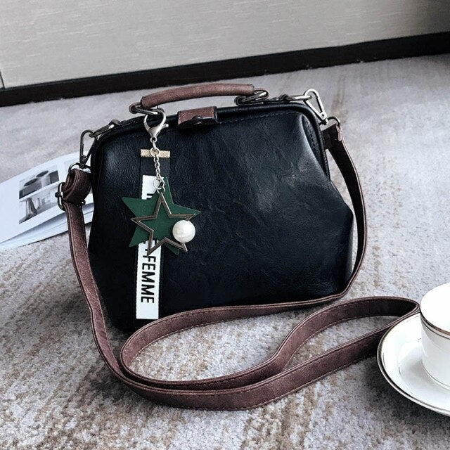 CountryBag - Sac vintage en cuir vegan - Beryleo