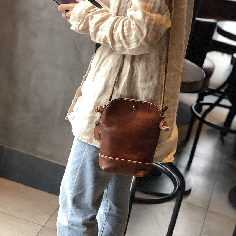 LeanBag - Sac Vintage en cuir - Beryleo