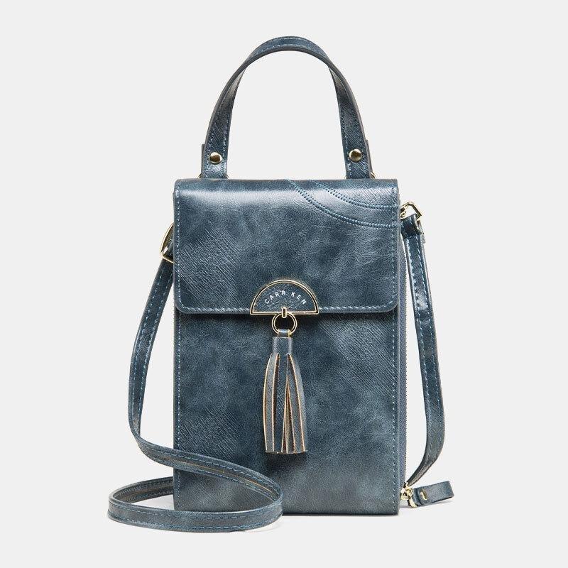 SOHO Bag - Sac pratique vintage en véritable cuir - Beryleo