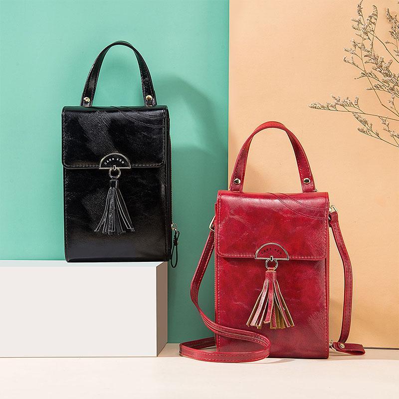 SOHO Bag - Sac pratique vintage en véritable cuir - Beryleo