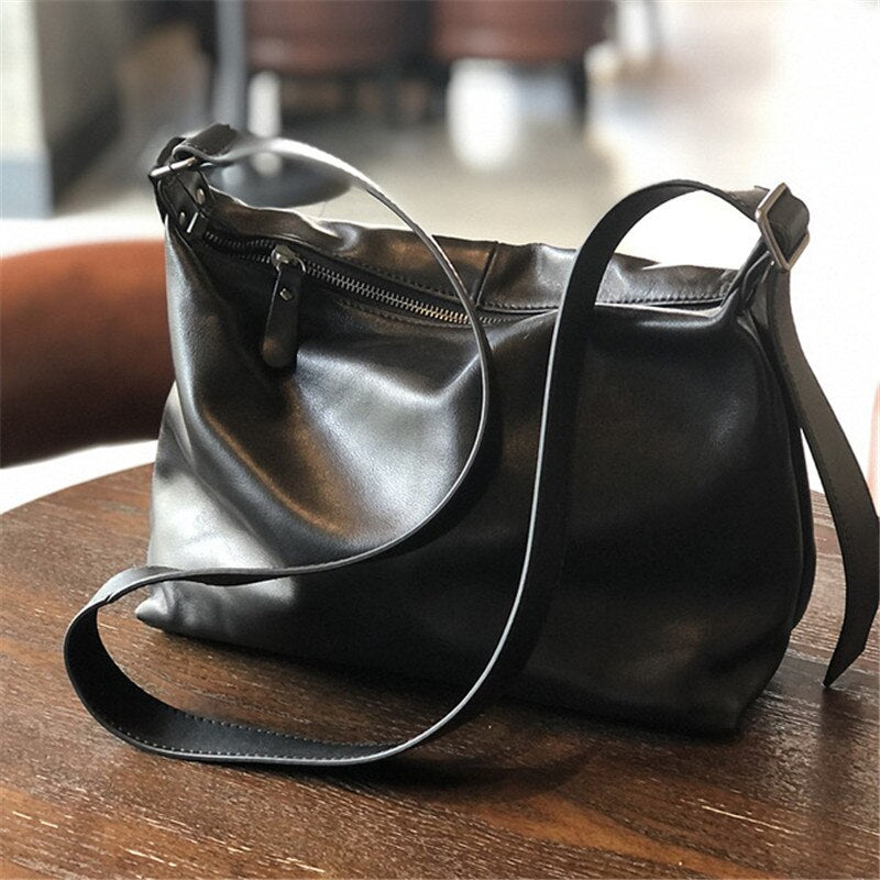 UniqueBag - Sac vintage en véritable cuir - Beryleo
