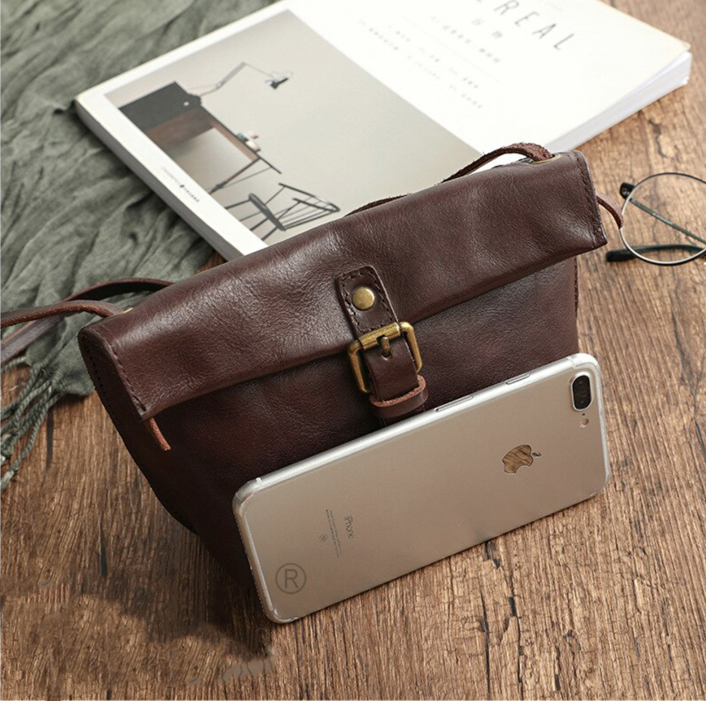 Vintage Sac en cuir - ClassyBag - Beryleo
