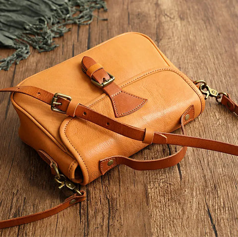 CleverBag - Genuine leather vintage bag