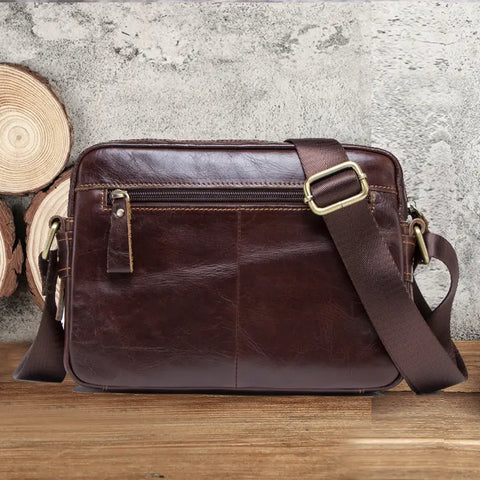 Vintage Leather Bag - Hom Bag