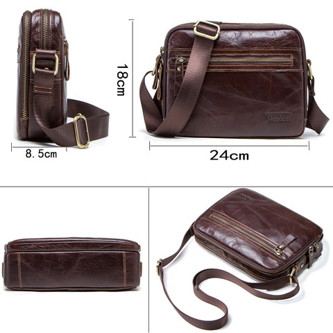 Vintage Leather Bag - Hom Bag