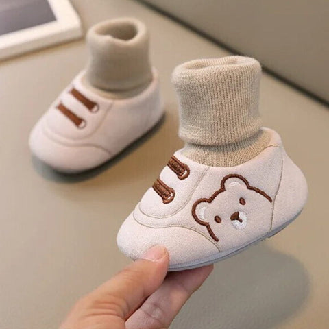 CuddleCozy - Chaussures d’hiver en coton pour bébé