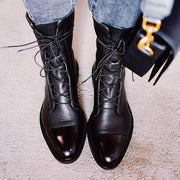 Bottines À Talons En Cuir Végétal Pour Femme