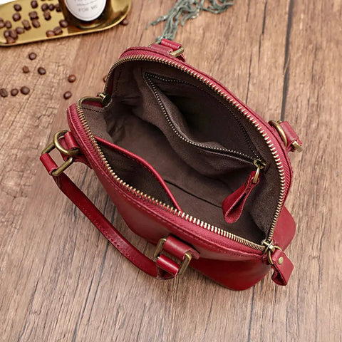 Vintage Ledertasche - Elegance Bag