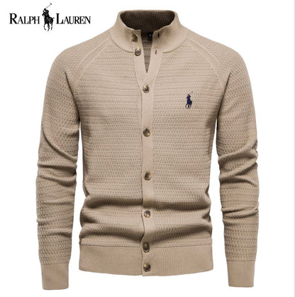 R&amp;L - Klassische Strickjacke mit Knöpfen