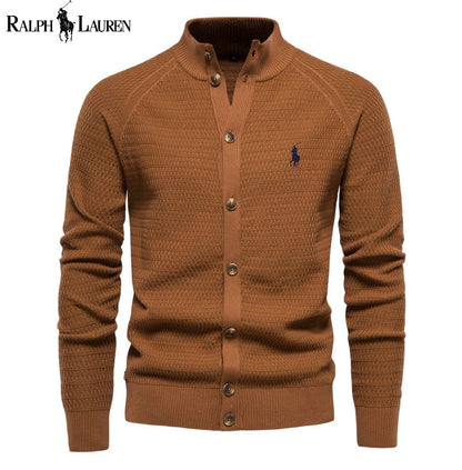 R&amp;L - Klassische Strickjacke mit Knöpfen