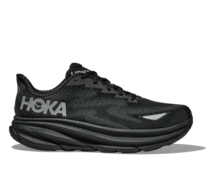 CLIFTON 9 Black/Black (Waterproof)