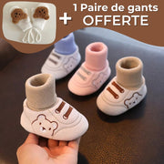 CuddleCozy - Chaussures d’hiver en coton pour bébé - Beryleo
