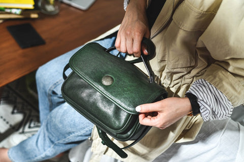 CraftBag - Genuine leather vintage bag