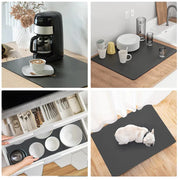 KitchenMat™ - Tapis de séchage décoratif pour la cuisine - Beryleo