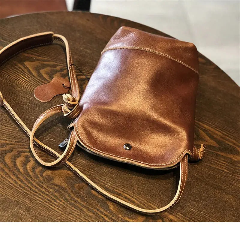 LeanBag - Sac Vintage en cuir