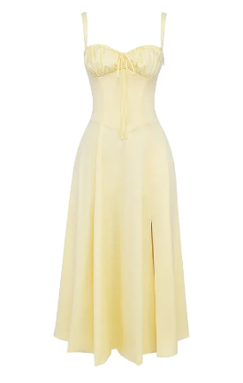 Robe bustier florale à taille moyenne - Chloé® Paris