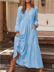 Robe Longue Sarah - Chloé® Paris