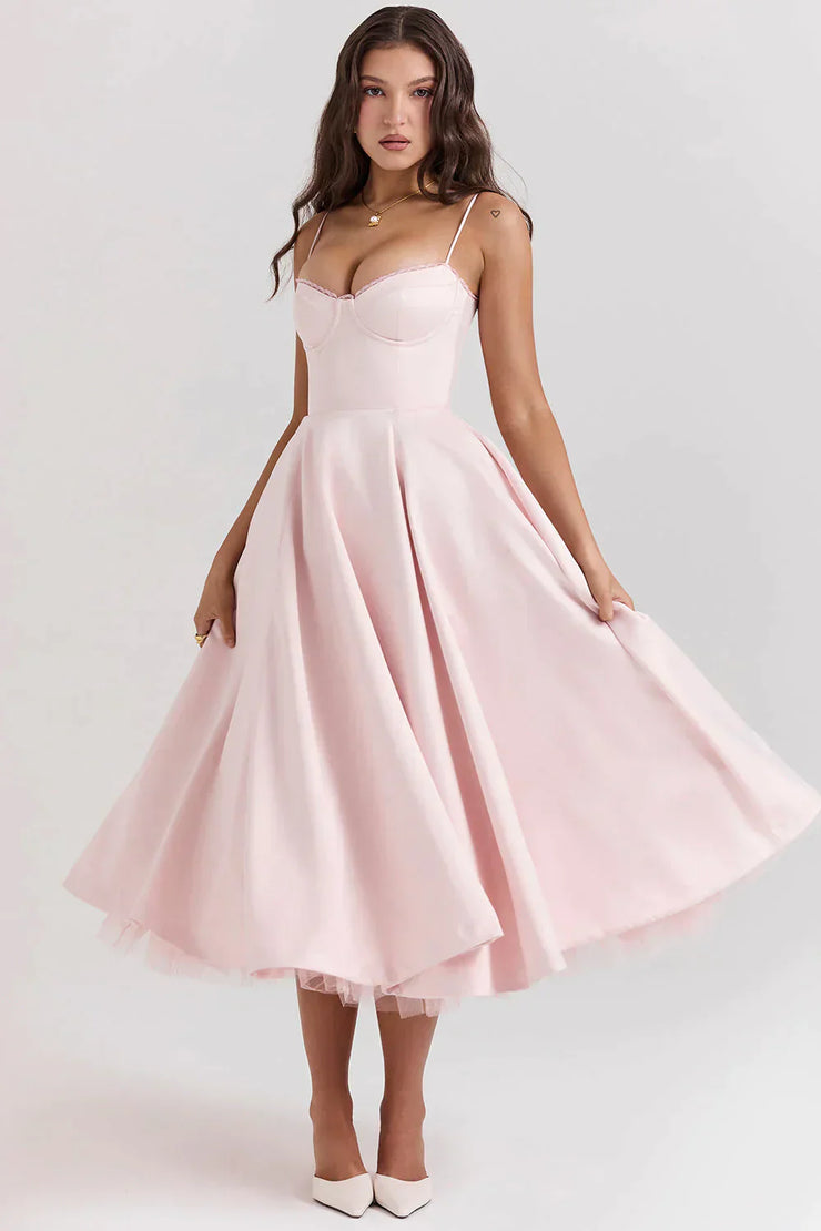 Robe midi en tulle Matilda - Chloé® Paris