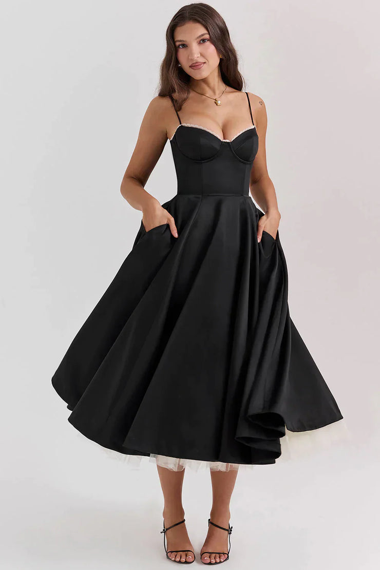 Robe midi en tulle Matilda - Chloé® Paris