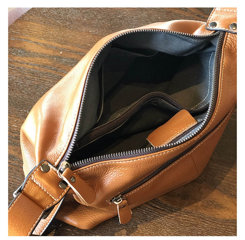 UniqueBag - Sac vintage en véritable cuir - Beryleo