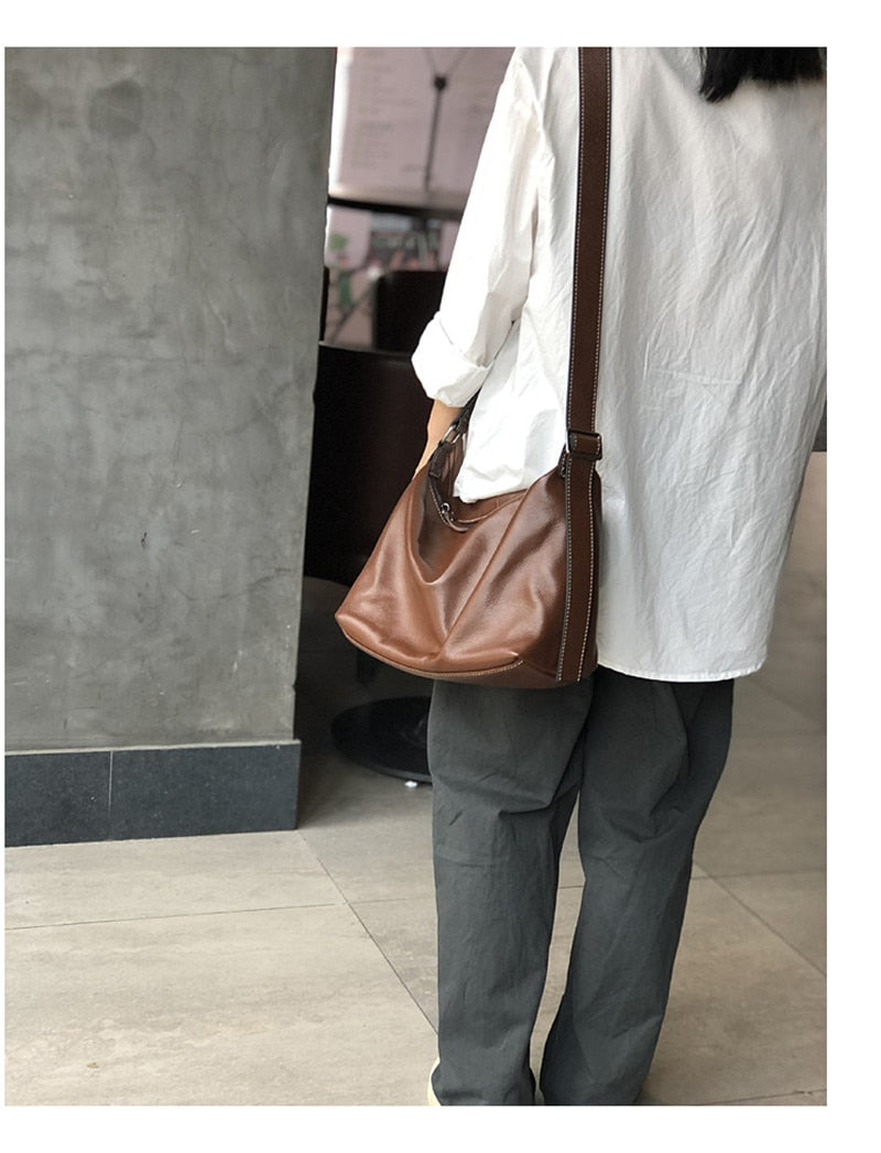 UniqueBag - Sac vintage en véritable cuir - Beryleo