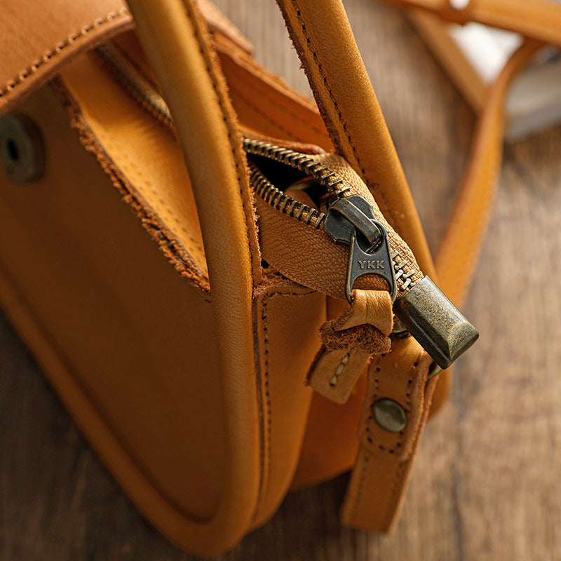 Vanity Bag - Mini version - Vintage sac en cuir - Beryleo