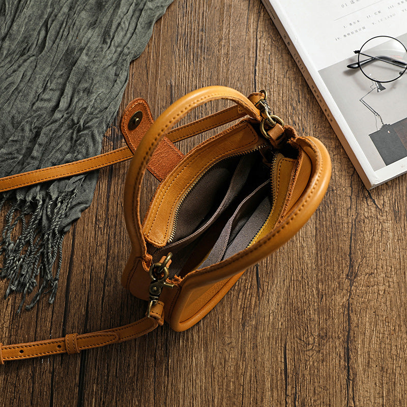 Vanity Bag - Mini version - Vintage sac en cuir - Beryleo