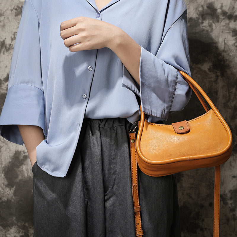 Vanity Bag - Mini version - Vintage sac en cuir - Beryleo