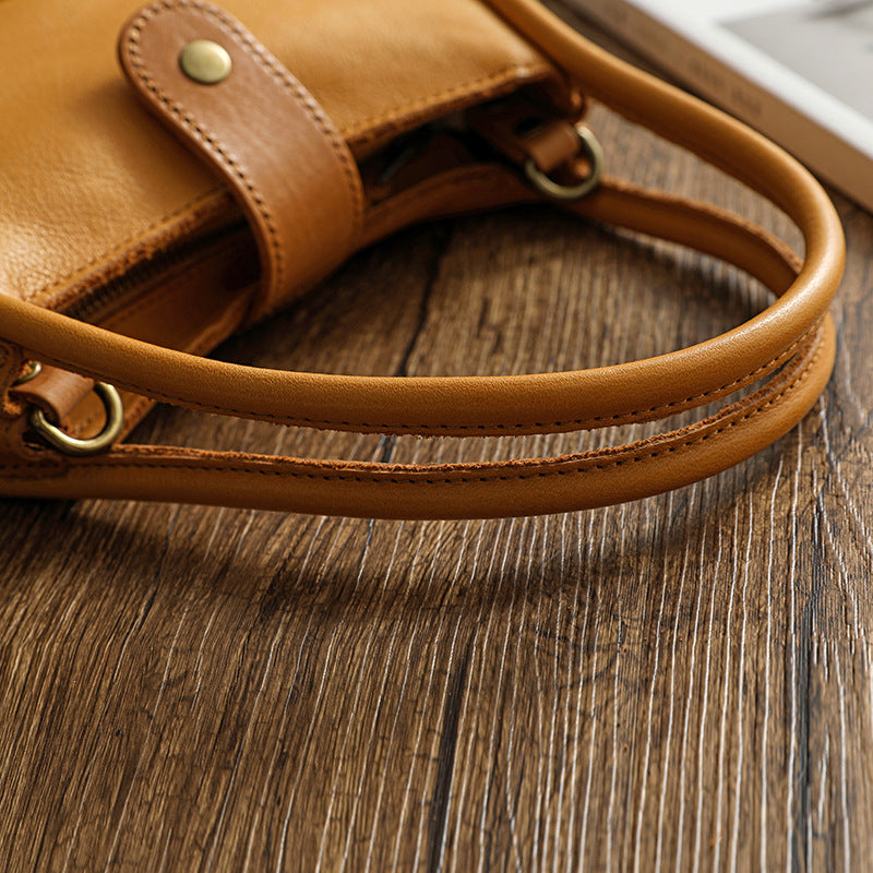 Vanity Bag - Mini version - Vintage sac en cuir - Beryleo