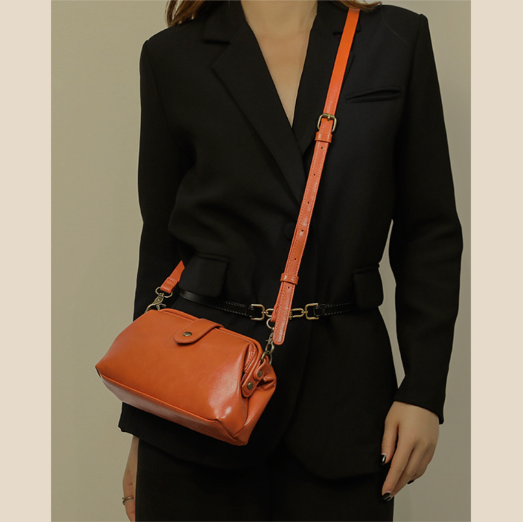 Vanity bag - Sac Vintage Version Faux cuir - Beryleo