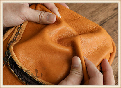 Vintage Sac en cuir - Croisade Bag - Beryleo