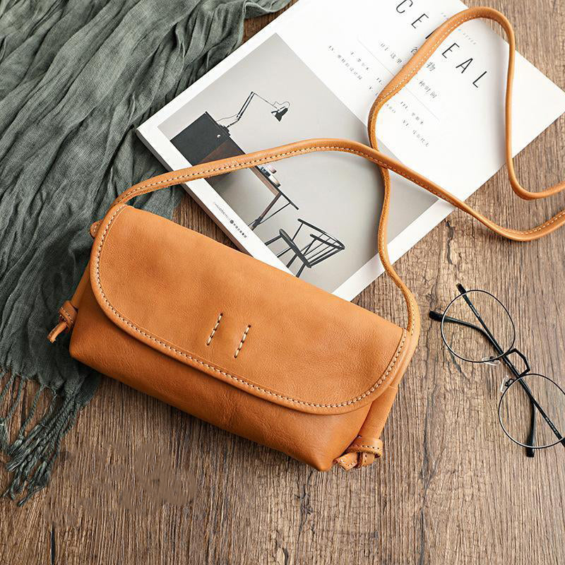 Vintage Sac en cuir - PochetteBag - Beryleo
