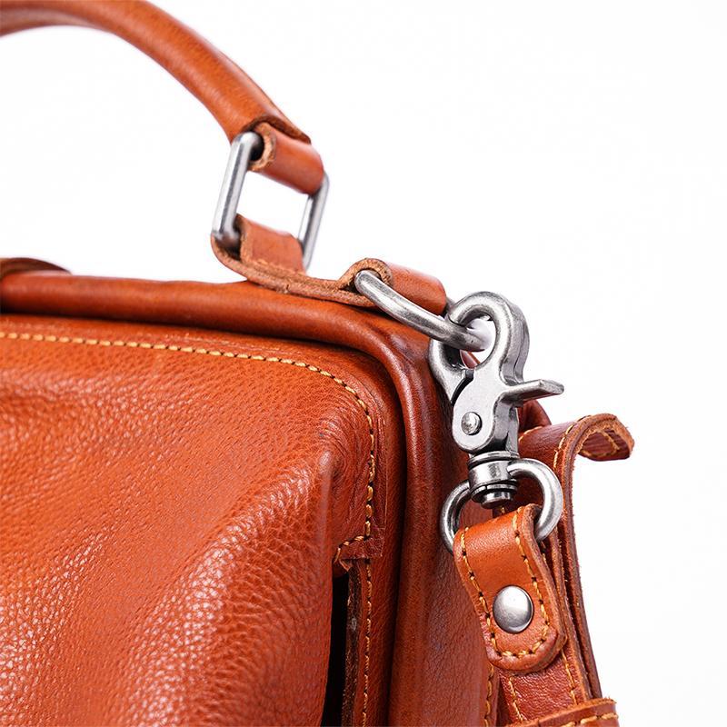 Vintage Sac en cuir - VanityBag Large Édition - Beryleo